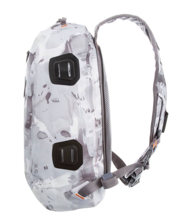 Simms Dry Creek Z Sling Pack Cloud Camo Grey Side Simms Dry Creek Z Sling Pack Cloud Camo Grey Side